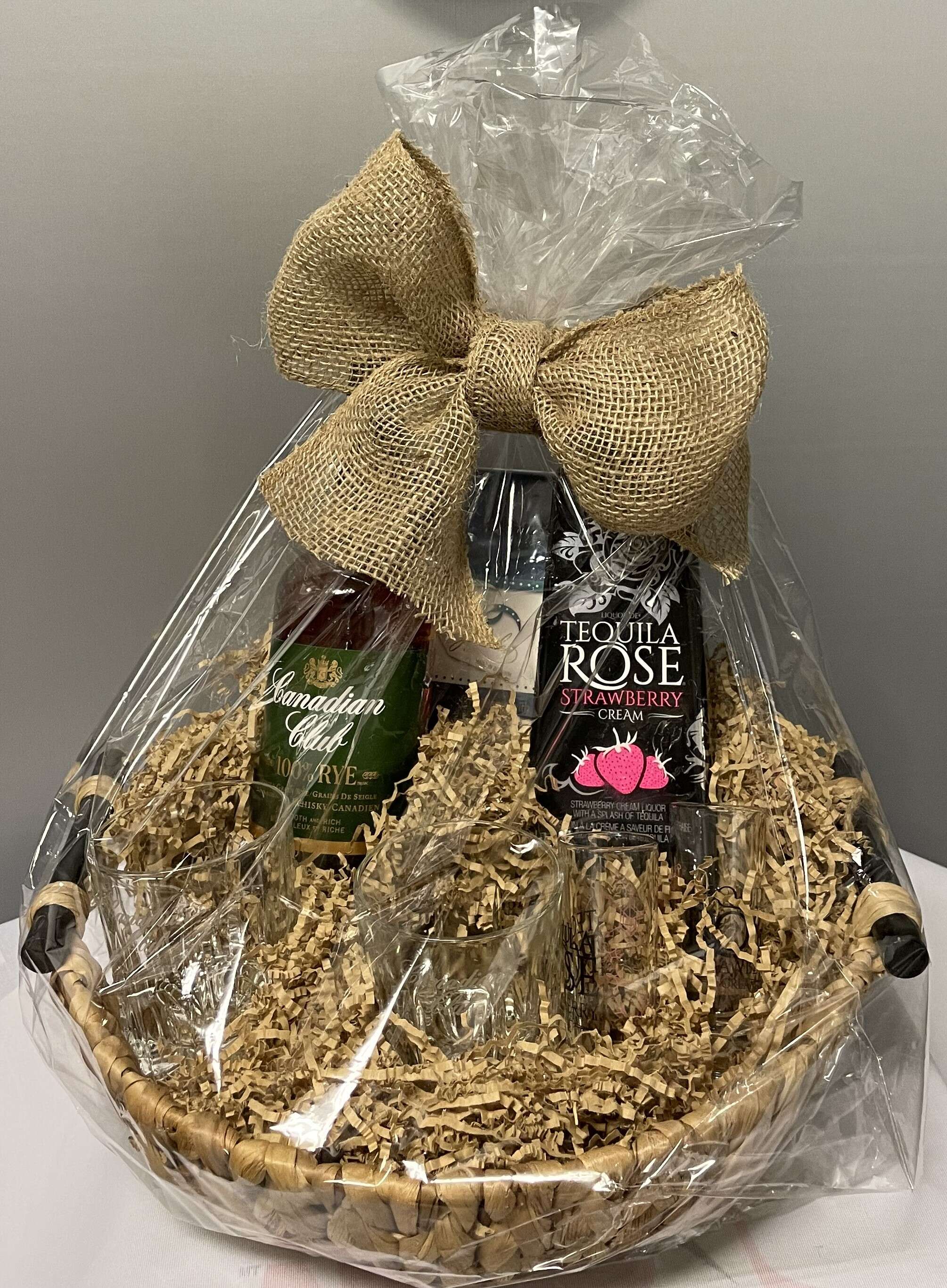 Whiskey & Tequila Gift Basket